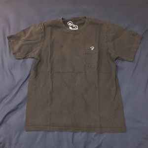 Uniqlo Kaws x Peanuts T-Shirt w/ Pocket (Black)